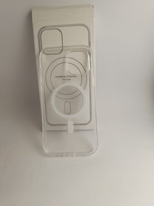 İphone 12 Pro Max Magsafe Şeffaf Kılıf - Görsel 2