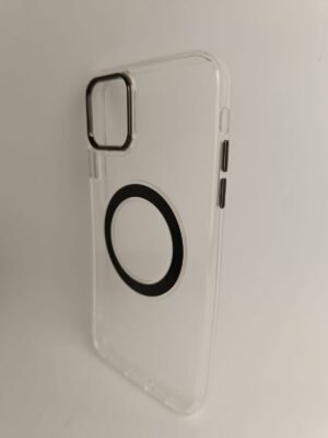 iPhone 12 Magsafe Kılıf - İphone Magsafe Özellikli Siyah Kılıf